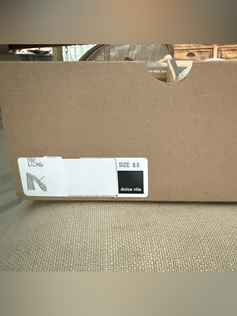 NIB DOLCE VITA LICHIA HEELS NATURAL BEAUTIFUL VERSATILE WORN ONCE - Picture 10 of 10